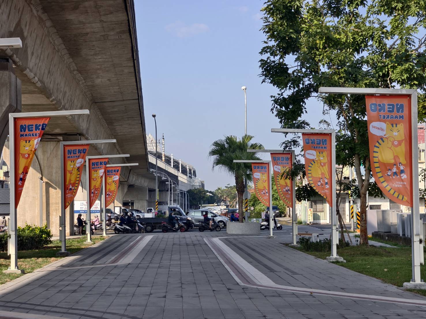 NEKO MARKET,第一場12月26日到12月28日在屏東市萬倉街鐵道廊道,為期三個月共三場