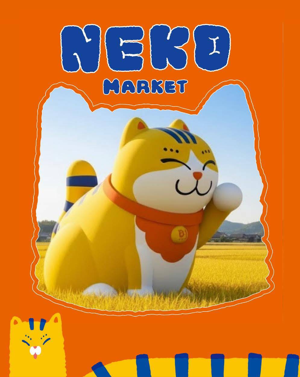 NEKO MARKET,第一場12月26日到12月28日在屏東市萬倉街鐵道廊道,為期三個月共三場