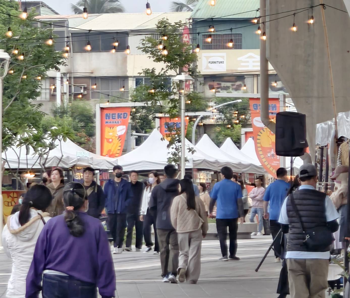 NEKO MARKET,第一場12月26日到12月28日在屏東市萬倉街鐵道廊道,為期三個月共三場