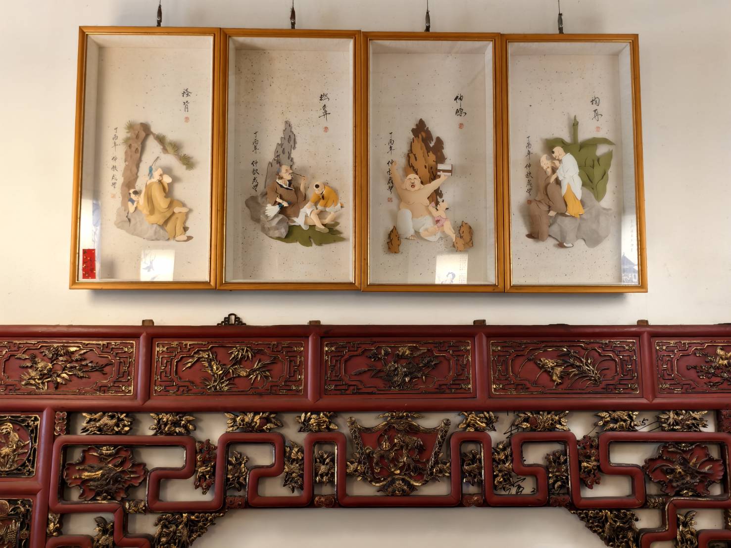 推薦北港美食老店阿豐麵線糊,油飯加蛋麵線糊,再來份滷蛋白與滷爆皮