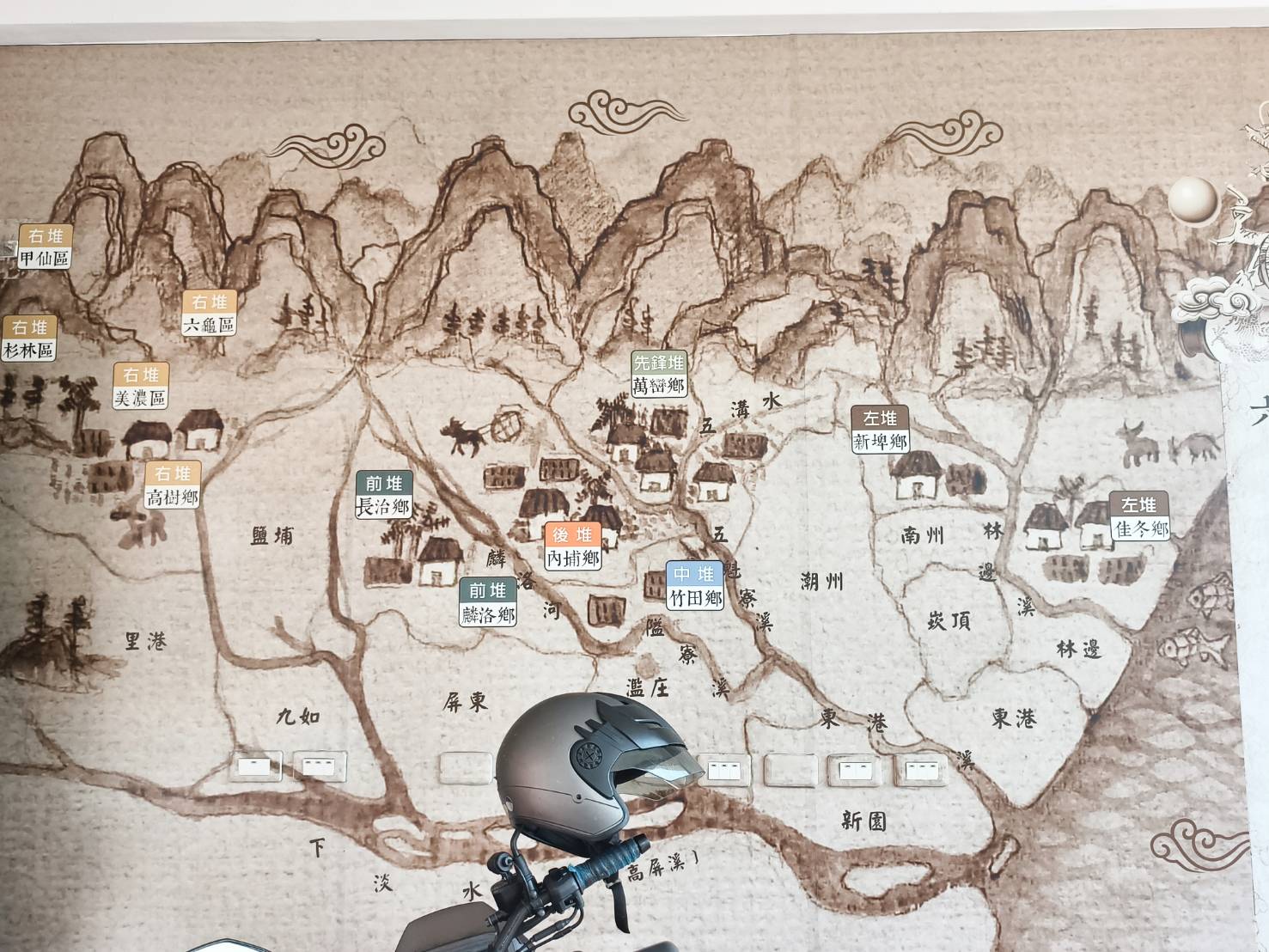 屏東竹田鄉半日遊,六堆忠義亭+屏東縣客家文化中心,西勢車站下車