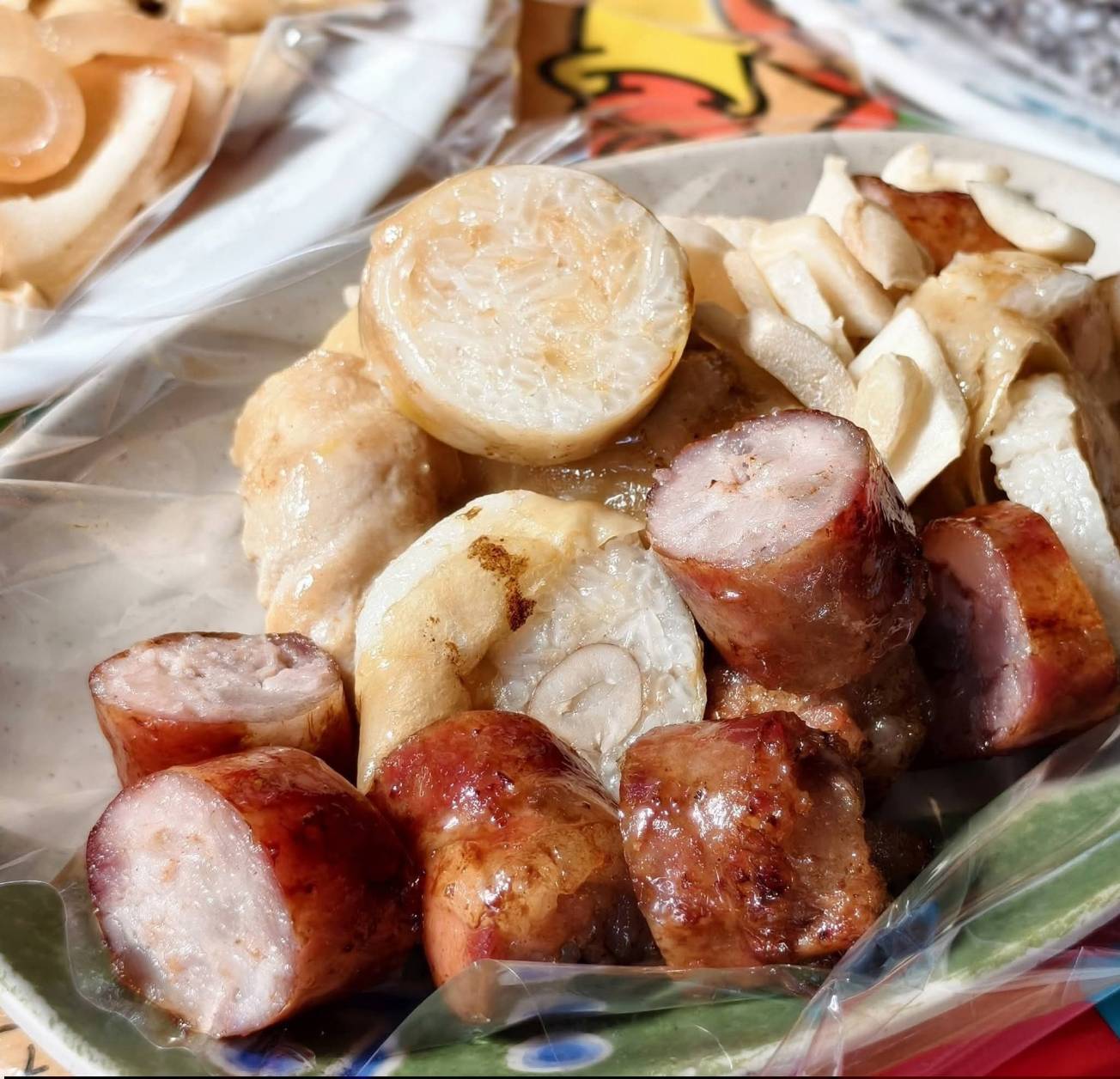 龔記香酥臭豆腐,中芸煎餃,潭頭關東煮與香腸攤,高雄林園平價美食小吃