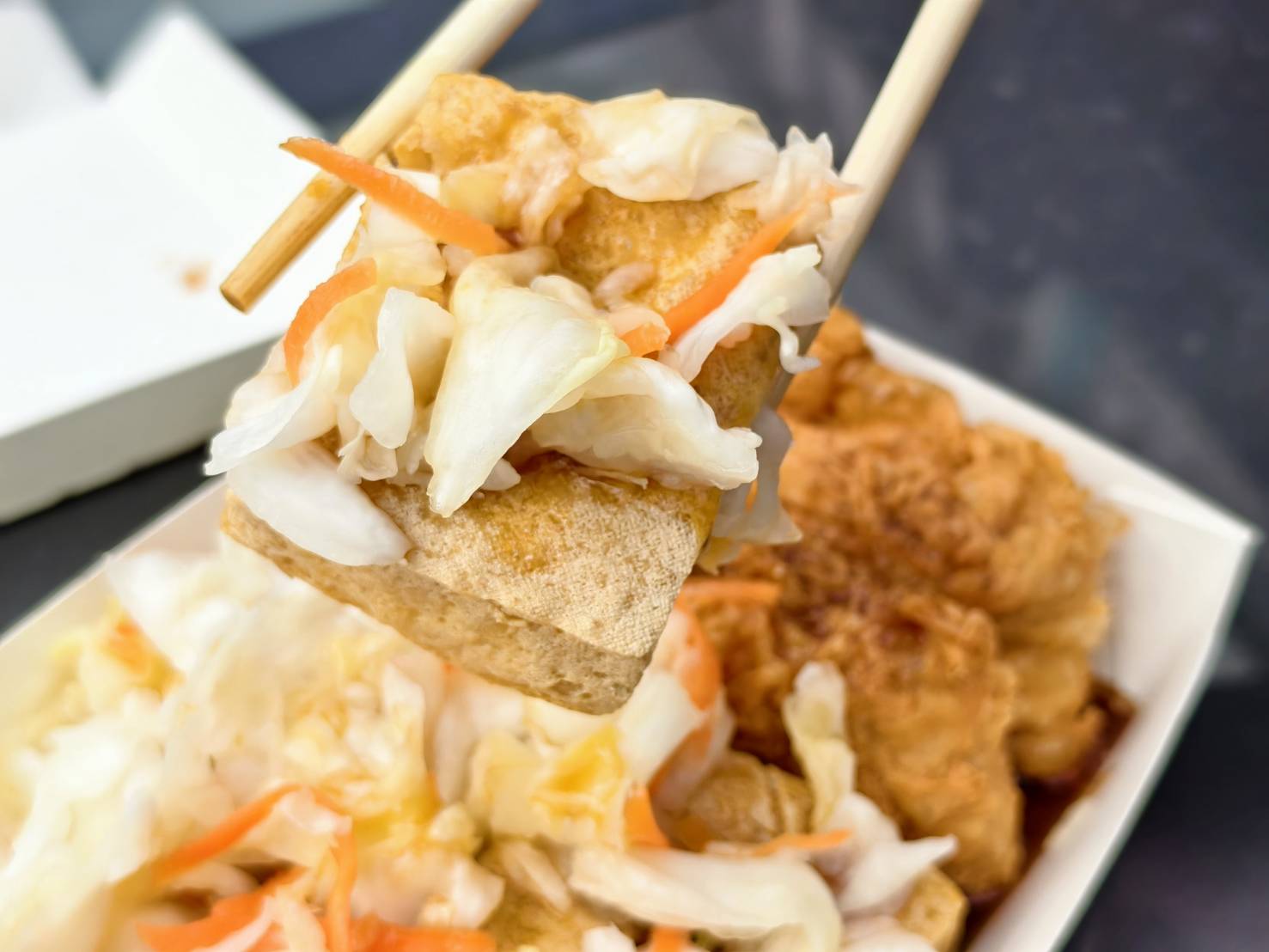 龔記香酥臭豆腐,中芸煎餃,潭頭關東煮與香腸攤,高雄林園平價美食小吃
