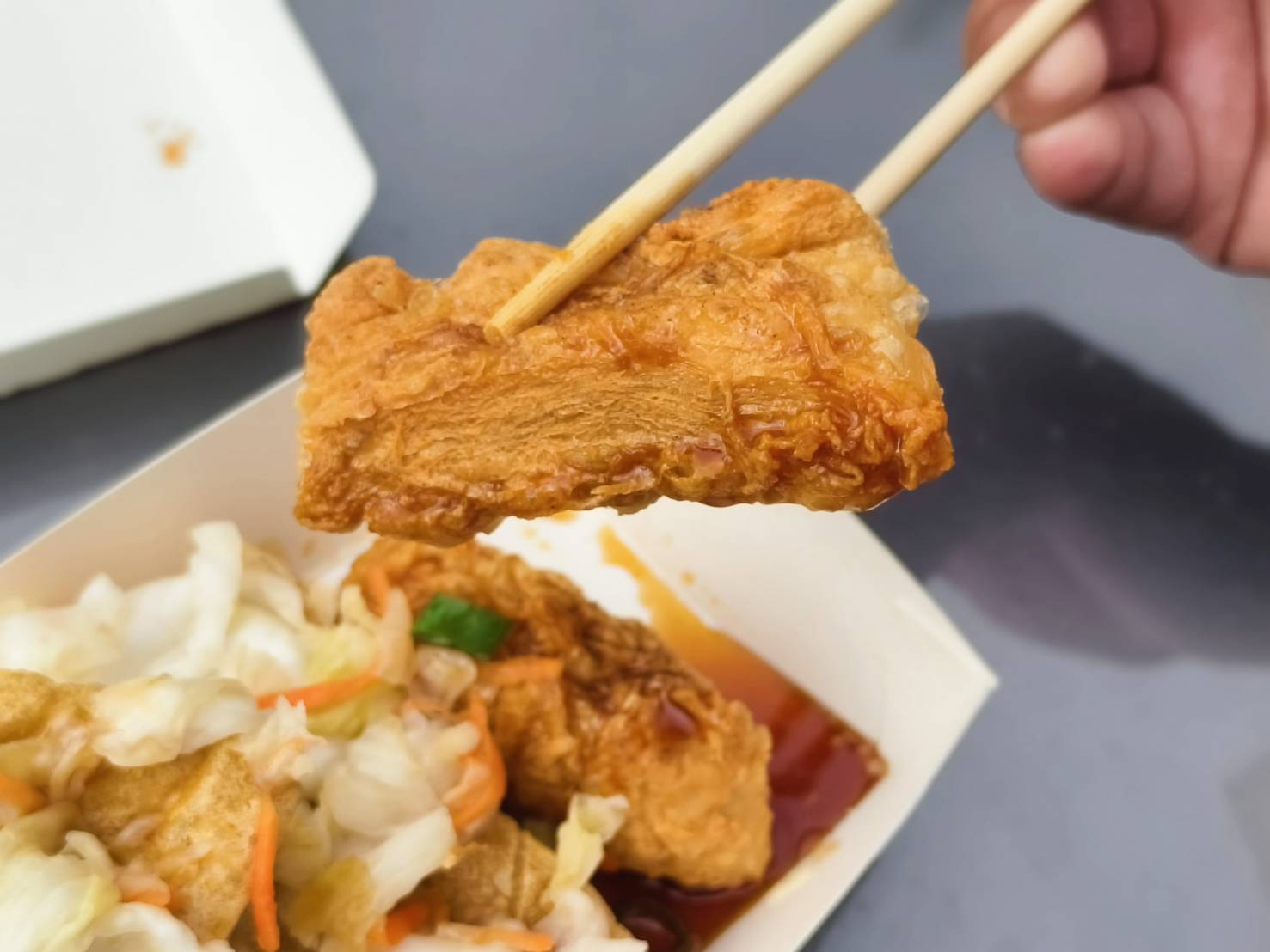 龔記香酥臭豆腐,中芸煎餃,潭頭關東煮與香腸攤,高雄林園平價美食小吃